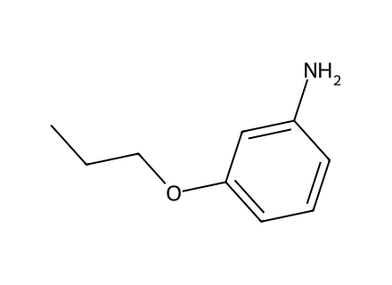 3-Propoxy-phenylamine molecular structure