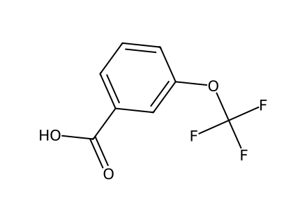 3-(Trifluoromethoxy)benzoic acid molecular structure