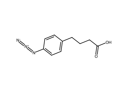 4-(4-Azidophenyl)Butyric Acid molecular structure