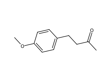4-(4-Methoxyphenyl)-2-Butanone molecular structure