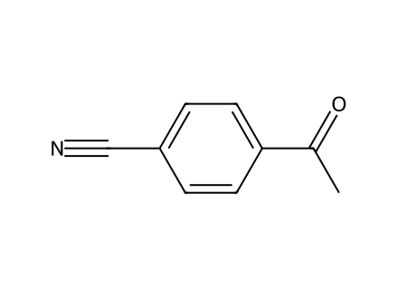 4-Acetylbenzonitrile molecular structure