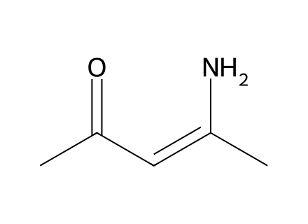 4-Amino-3-penten-2-one molecular structure