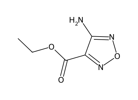 4-Amino-furazan-3-carboxylic acid ethyl ester molecular structure