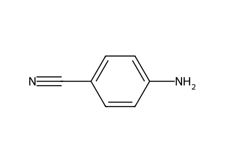 4-Aminobenzonitrile molecular structure