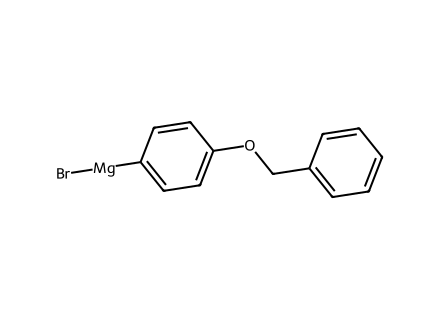 4-Benzyloxyphenylmagnesium Bromide, 1M molecular structure