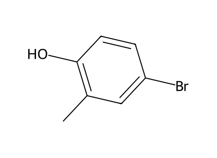 4-Bromo-2-Methylphenol molecular structure