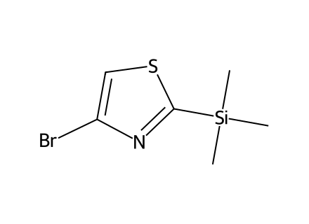 4-Bromo-2-(Trimethylsilyl)Thiazole molecular structure