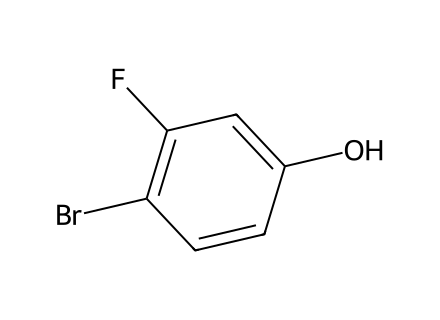 4-Bromo-3-Fluorophenol molecular structure