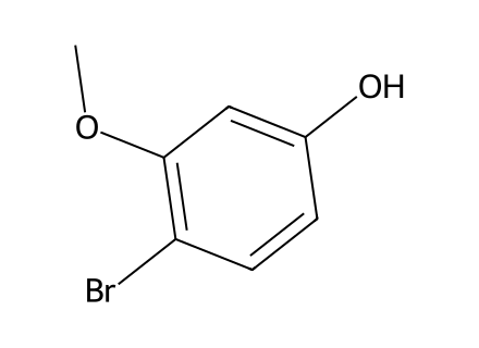 4-Bromo-3-methoxyphenol molecular structure