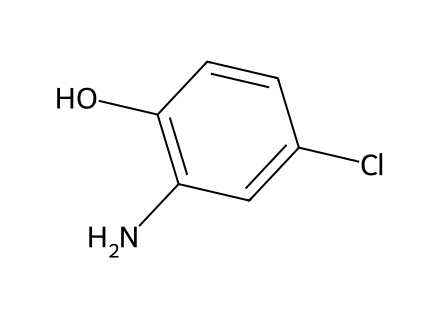 4-Chloro-2-Aminophenol molecular structure