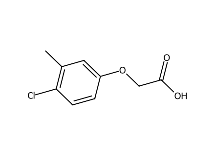 (4-Chloro-3-methyl-phenoxy)-acetic acid molecular structure