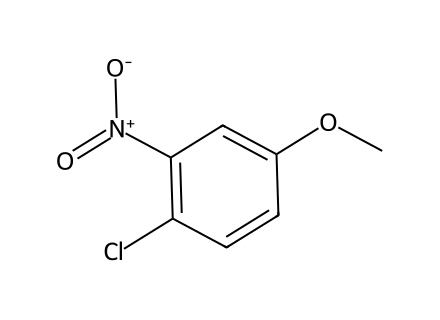 4-Chloro-3-Nitroanisole molecular structure