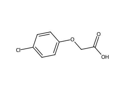 4-Chlorophenoxyacetic Acid molecular structure