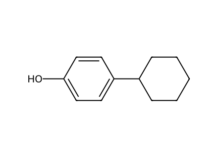 4-Cyclohexylphenol -97% molecular structure