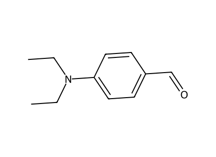 4-(Diethylamino)Benzaldehyde molecular structure