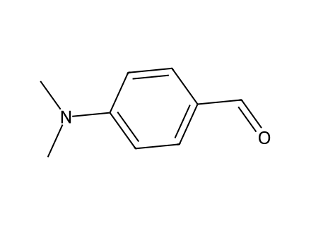 4-(Dimethylamino)Benzaldehyde molecular structure