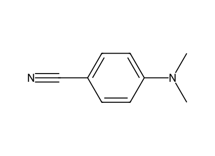 4-dimethylamino-benzonitrile molecular structure