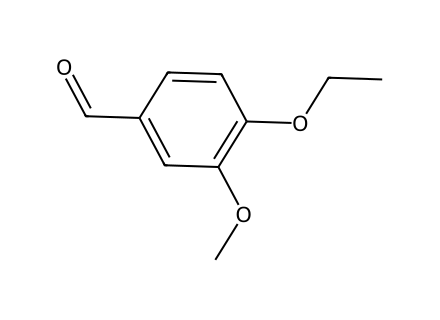 4-Ethoxy-3-methoxybenzaldehyde, 98+% molecular structure