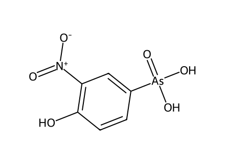 4-Hydroxy-3-nitrobenzenearsonic acid molecular structure