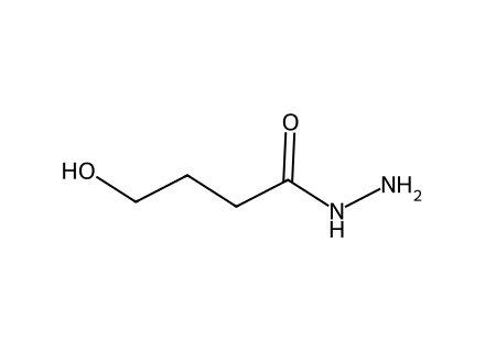 4-Hydroxybutanohydrazide molecular structure