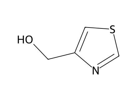 4-hydroxymethylthiazole molecular structure