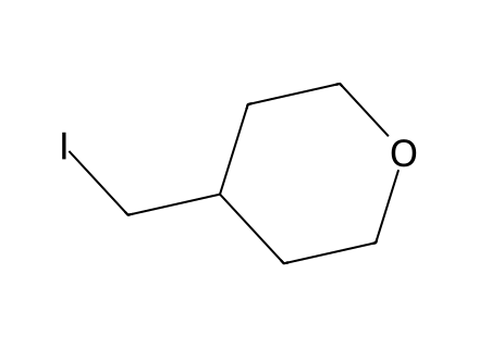 4-(Iodomethyl)tetrahydro-2H-pyran molecular structure