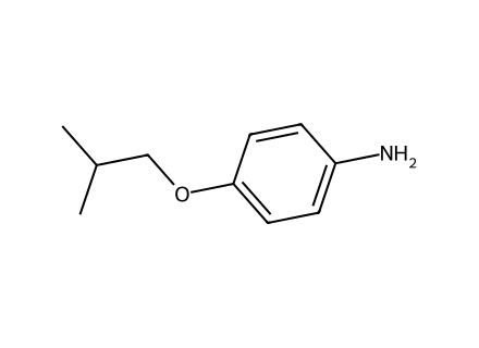 4-isobutoxyaniline molecular structure