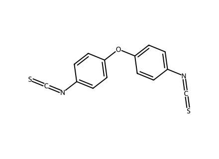 4-Isothiocyanatophenyl ether molecular structure