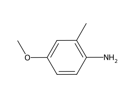 4-Methoxy-2-Methylaniline molecular structure