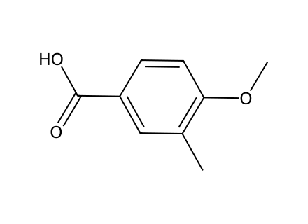 4-Methoxy-3-methylbenzoic acid, 98+% molecular structure