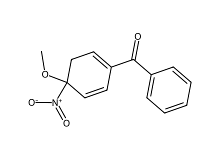 4-Methoxy-4-nitrobenzophenone molecular structure
