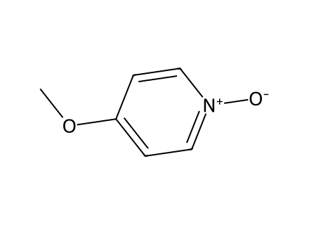 4-methoxypyridine-n-oxide molecular structure