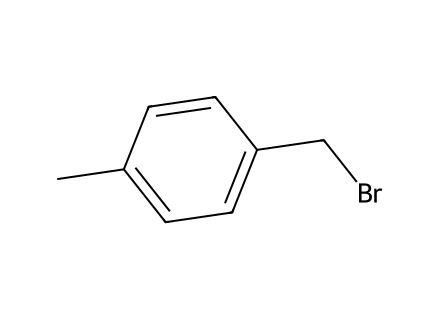 4-Methylbenzyl Bromide molecular structure