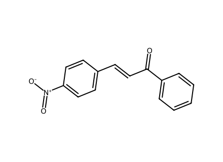 4-Nitrochalcone molecular structure