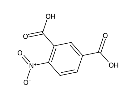 4-Nitroisophthalic acid molecular structure