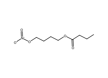 4-(Nitrooxy)butyl butanoate molecular structure