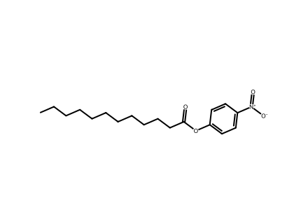 4-Nitrophenyl Dodecanoate molecular structure