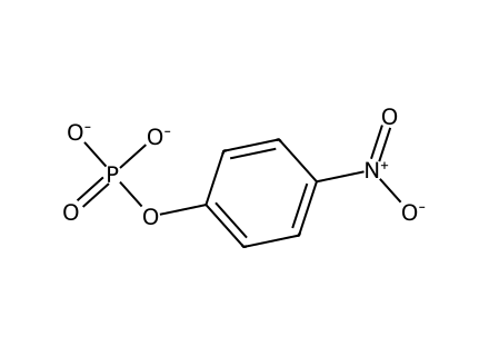 4-Nitrophenyl phosphate, bis(cyclohexylammonium) salt monohydrate, 99+% molecular structure