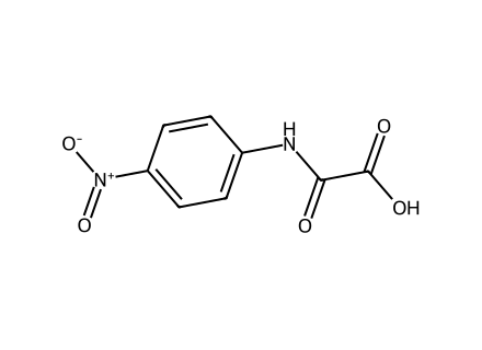 4-Nitrophenyloxamic acid molecular structure