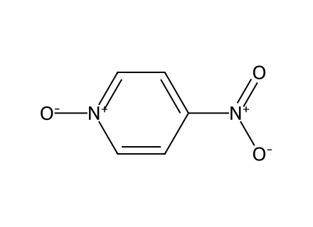 4-Nitropyridine N-Oxide molecular structure