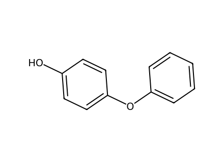4-Phenoxyphenol molecular structure