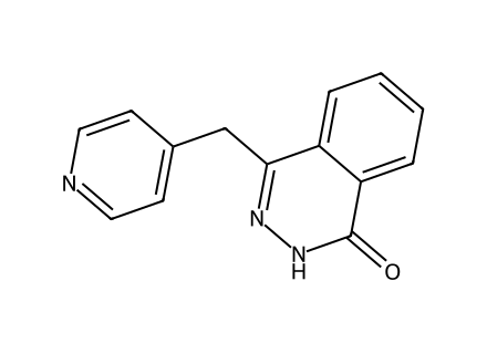 4-pyridin-4-ylmethyl-phthalazin-1-2h-one molecular structure