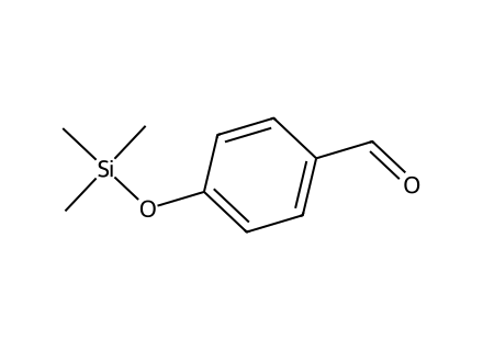 4-(Trimethylsiloxy)benzaldehyde molecular structure