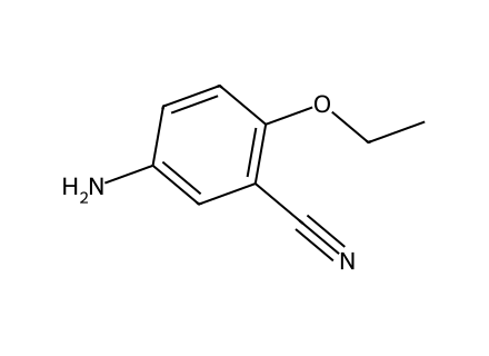 5-Amino-2-ethoxybenzonitrile molecular structure