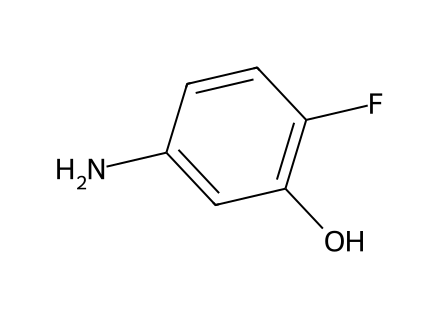 5-Amino-2-fluorophenol molecular structure