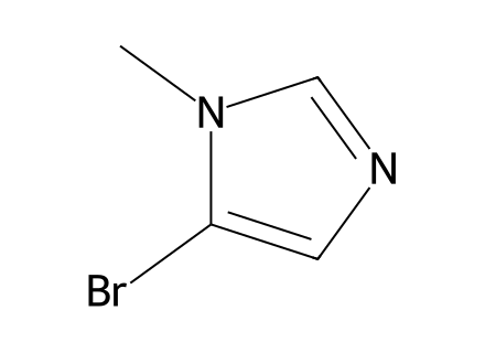 5-Bromo-1-Methyl-1H-Imidazole molecular structure
