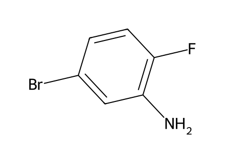 5-Bromo-2-fluoroaniline molecular structure