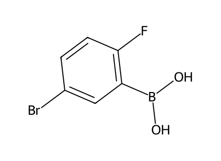 5-Bromo-2-Fluorophenylboronic Acid molecular structure
