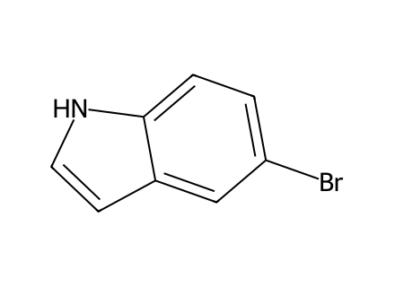 5-Bromoindole molecular structure