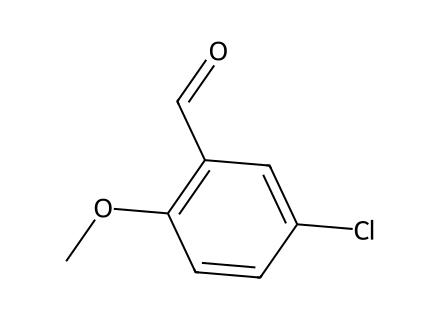 5-Chloro-2-methoxybenzaldehyde molecular structure